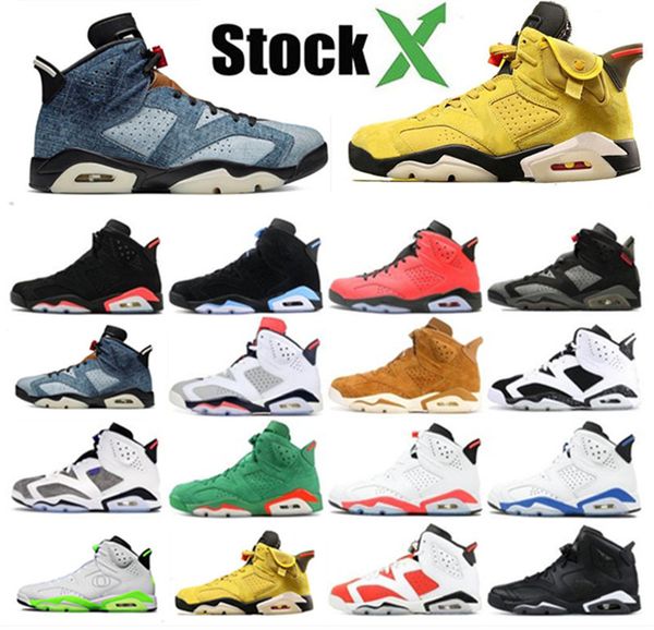 

travis 6 6s cactus jack mens basketball shoes reflective infrared oregon ducks mens trainers sneakers 40-47