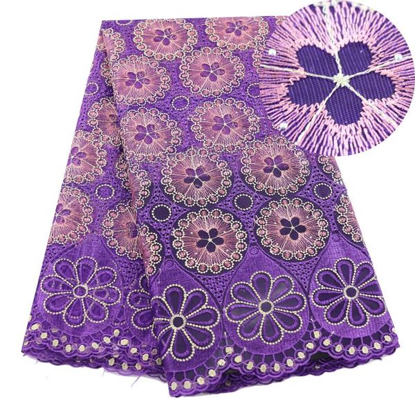 

purple african lace fabric french cord lace fabric embroidered nigerian tulle with stones for wedding, Pink;blue