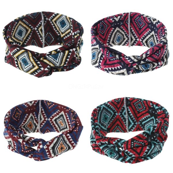 

bohemia knitting headband women fashion warm for bath cosmetic hairband elastic strap 2020#319, Silver