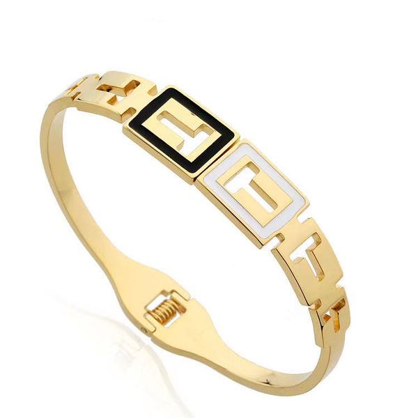 

charm bracelets stainless steel jewelry luxury designer bangles white black friendship bracelet luxury designer jewelry women bracelets