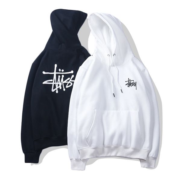 

2020 the new fashion hoodie has front pockets, Black