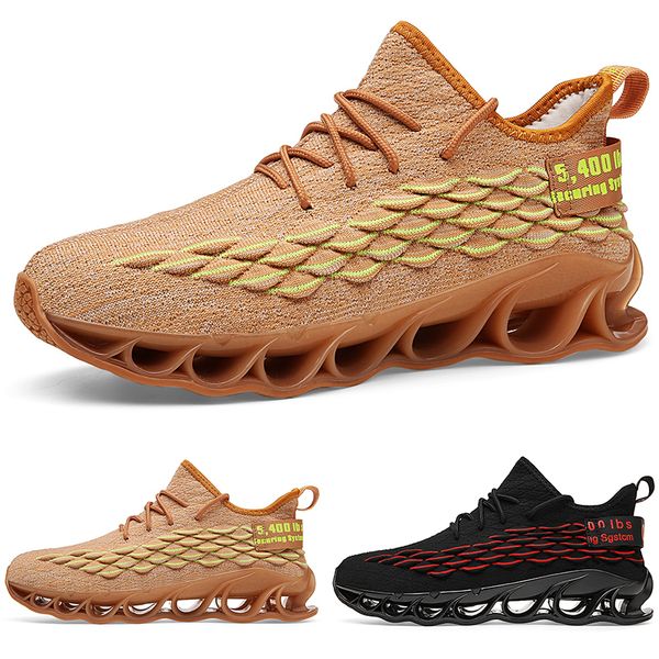 

brand1 sale light green yellow gold black red gray cushion young men boy running shoes low cut designer trainers sports sneaker