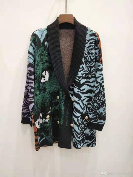 

921 2019 осень бесплатная доставка v образным вырезом с длинным рукавом кнопка топ мода выпускной женский свитер luxuy красный зеленый цянь, White