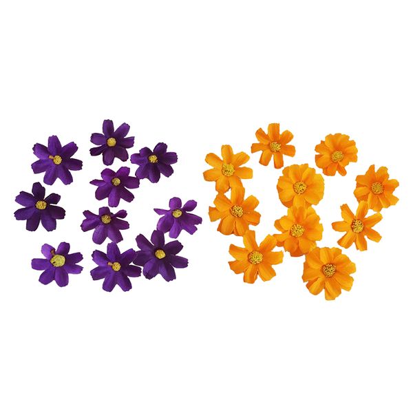 

20х яркие искусственные цветы искусственный цветок головы diy цветочный декор