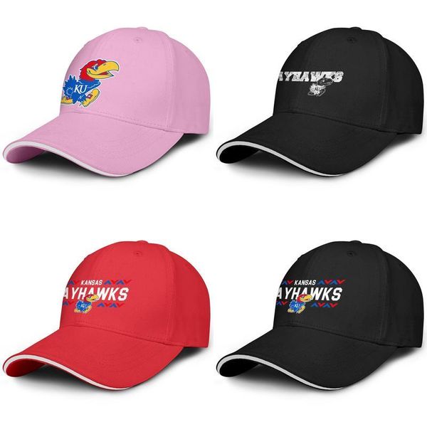 

канзас jayhawks баскетбол marble печать логотипа водитель регулируемые sandwich hat fit blank лучший крышка футбол красный логотип эффект фл, Blue;gray