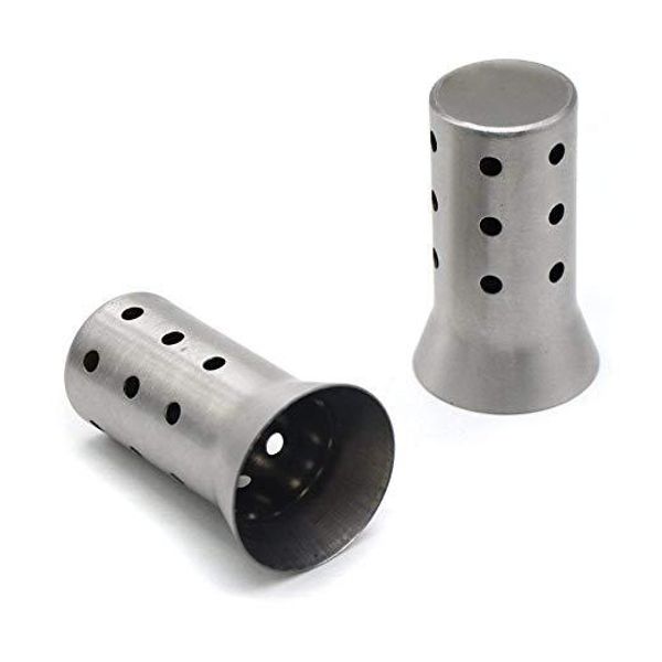 

universal stainless steel 51mm exhaust pipe muffler db killer for yamaha