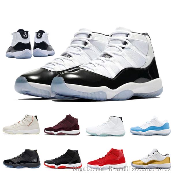

2019 new jumpman xi 11 basketball shoes mens 45 23 11s gold/championship mvp finals training sneakers sports running shoes size 40-46