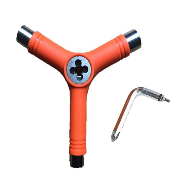 

all-in-one skateboard t tool and l allen key with cross screwdriver head 63hf