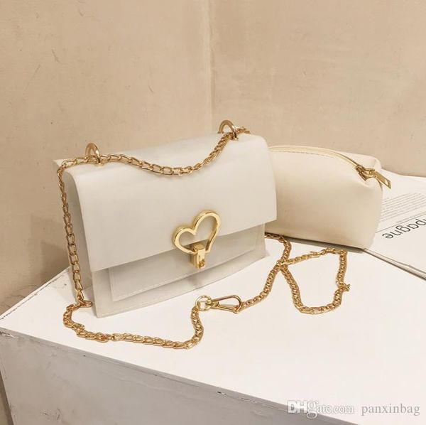 

summer jelly bags with one shoulder net and red ins overheated oblique bag