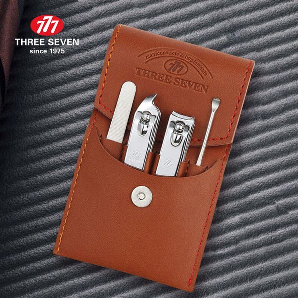 

три семь / 777 4шт набор кусачки для ногтей kit уход на дому маникюр педикюр nail kit кутикула удаление моды art tools