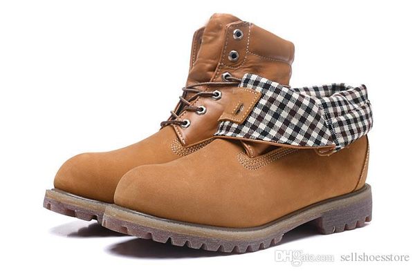 

classic timber hiking boots black orange khaki multi timber work boots men shoes with box outlet sale