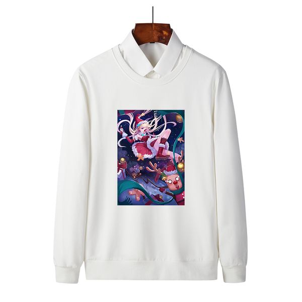 

christmas clothing luxury mens designer hoodies fashion brand sweatshirts for men women hoodies with cute patterns size m-4xl available, Black