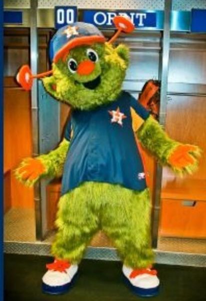 

custom newly green long-haired boy mascot costume size ing, Red;yellow