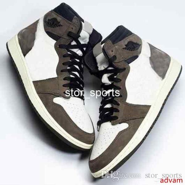 

2019 top quality new travis scotts x 1 high og cactus jack ts sp 3m мужская баскетбольная обувь 1s дизайнерские роскошные кроссовки us7-13