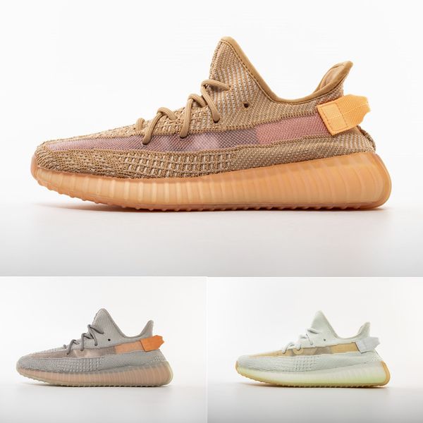 

V2 true form hyper pace clay tatic men running hoe kanye we t cream white black white bred women fa hion de igner port neaker