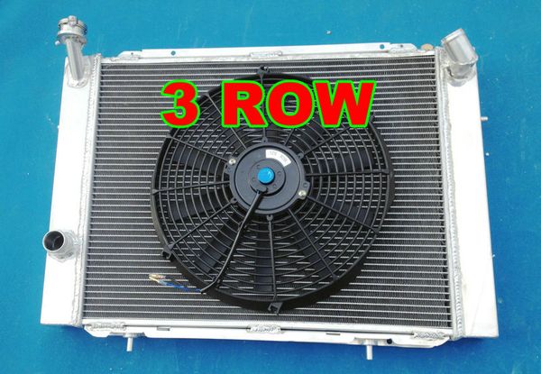 

gpi 3 row aluminum radiator +fan for holden commodore vb vc vh vk v8 1979-1986 manual