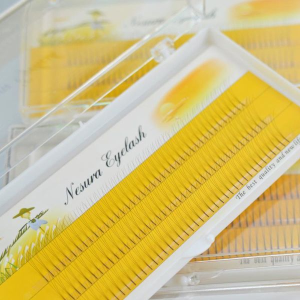 

qsty 2d/3d/4d/5d/6d professional individual cluster eyelashes extension natural soft black grafting false eyelash makeup cilia
