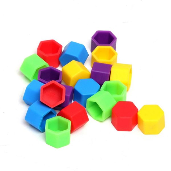 

type 21 20pcs universal car wheel screw protector tire screw cap environmental protection silicone cover car tire cap