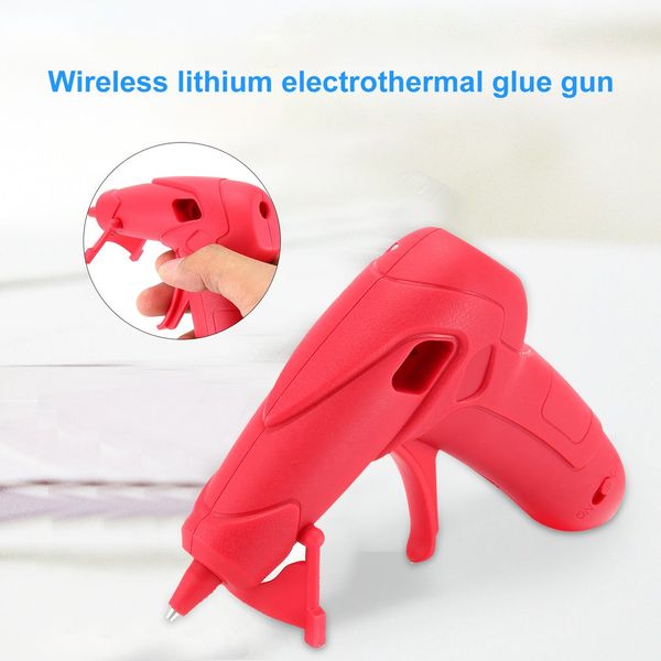 

rj807 usb charging 5v/1a melt glue gun with glue stick for diy handwork repair tools electric heat temperature guns