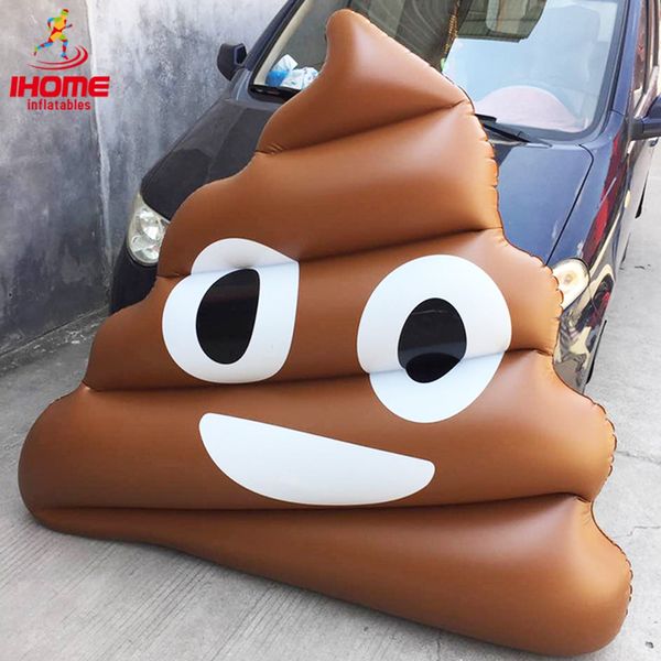 

160cm big excrement slice pool float huge floating raft swimming pools water toy floating dumbbells