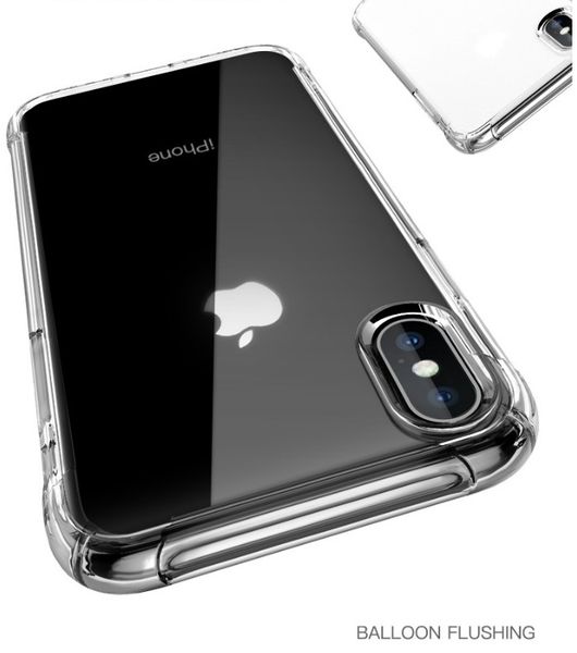 

2020 Fashion SE phone transparent shell suitable for iphone SE case transparent four-corner airbag anti-fall protective cover wholesale-01