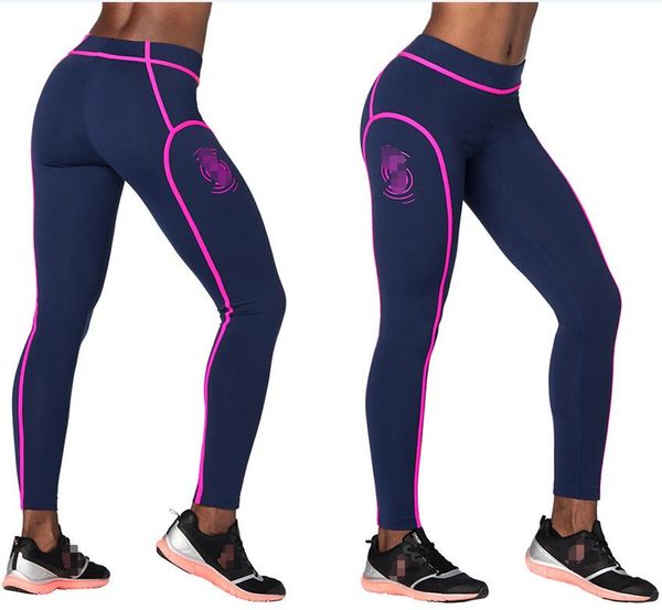 

new arrviel excersice make womens trousers running legging women clothes trousers bottom p750, Black;blue