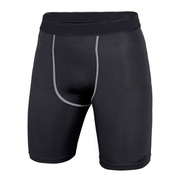 

2016 quick dry men base layer short cycle tight skin compression shortsk, White;black