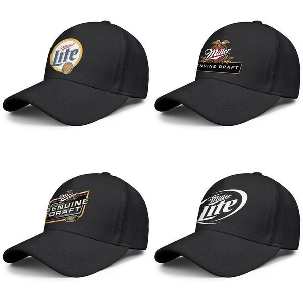 

miller lite мужские и женские регулируемые trucker cap design fitted cute best baseballhats genuine draft mgd logo logo beer home of the, Blue;gray