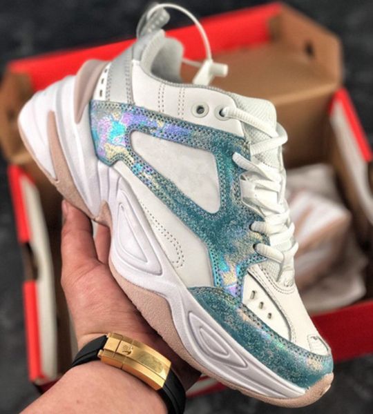 

2020 new airs monarch the m2k tekno dad sports shoes white women mens designer zapatillas white sports trainers sneakers, Black