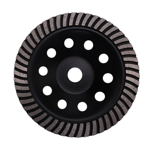 

7 inch diamond turbo row grinding cup wheel fits 7/8 inch arbor diamond grinding disc for concrete masonry