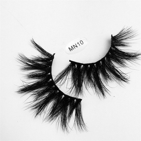 

3d mink false eyelashes crisscross natural fake lashes makeup lashes extension