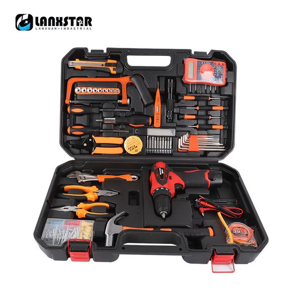 

36/45/78/124/128 power combination set home multi-function hardware tools woodworking electrician car repair with electric drill