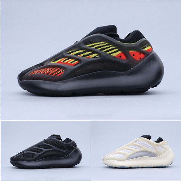 

2020 fw4980 new kanye west 7 v3 azael alvah men runnning shoes foam runner racer sports trainers women skeleton designer sneaker