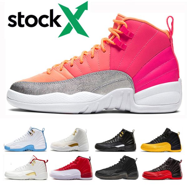 

12s punch men basketball shoes fiba white reverse taxi college navy game royal bordeaux dark grey wntr michigan wings sports sneakers