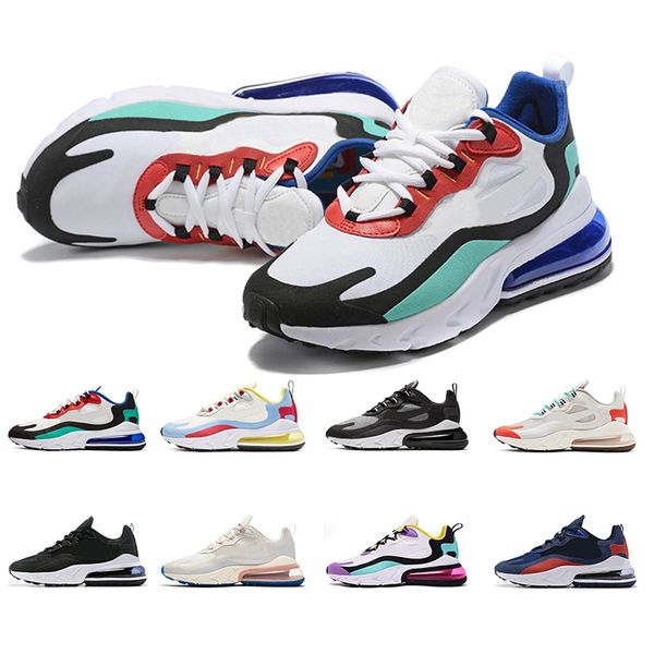 

2019 original react shoes women men sports mens trainers bauhaus black white beige right violet sneakers breathe running shoes