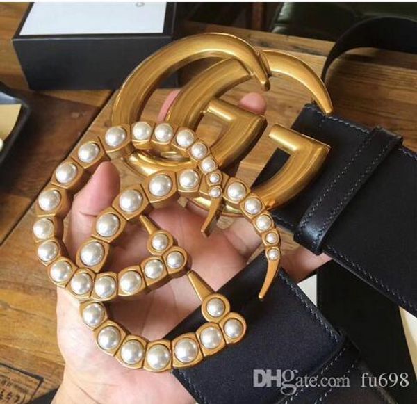 

Горячий +2018 Мода Бизнес Ceinture 2 стиля 7см ремни дизайн женского Рий с золотой пряжкой Z черного пояса с коробкой в ​​качестве подарка 637gb