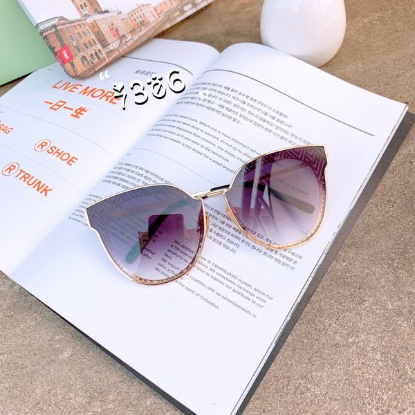 

osman 7306 sun cat's sun солнцезащитные очки глаз резные выдолбленные женские очки, White;black