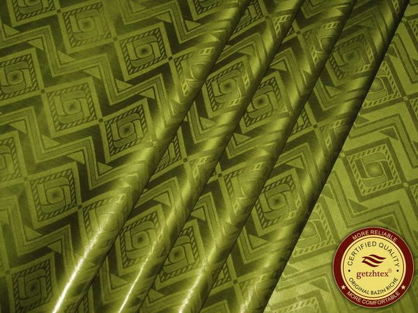 

GetzhTex Высококачественная ткань базен-рич армейский зеленый дамасская парча Shadda Guinea Soft 100% хлопок 10 ярдов с духами, похожими на Getzner