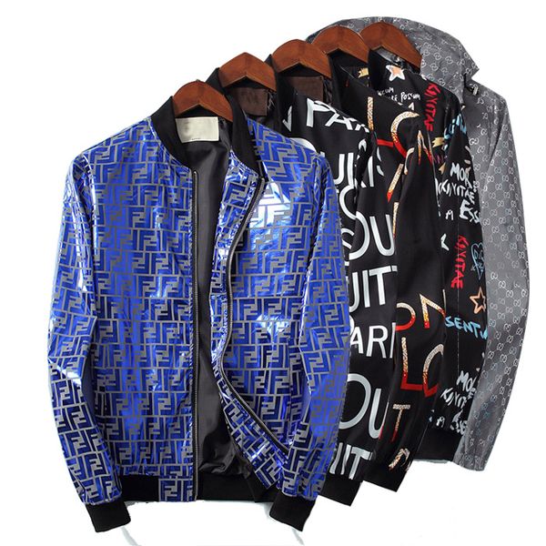 

2020 autumn and winter men women design jacket coat luxury sweatshirt hoodie long sleeve autumn sports zipper brand windbreaker mens clothes, Black;brown