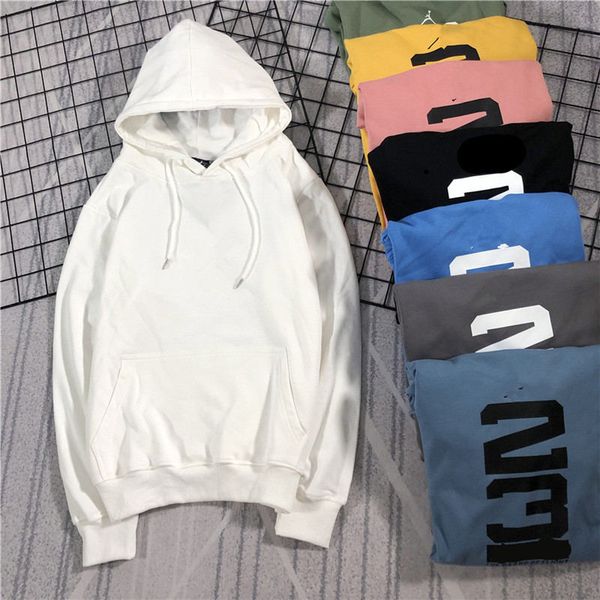 

brand mens designer hoodies candy color womens letters printed winter casual couples sweatshirts new arrival, Black