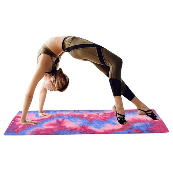 

durable health equipment fitness yoga mat perfect yoga towel super soft sweat absorbent non-slip bikram towel exercise 46