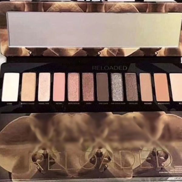 

New relea ed reloaded eye hadow palette 12 color eye hadow palette nude makeup eye hadow beauty palette matte himmer