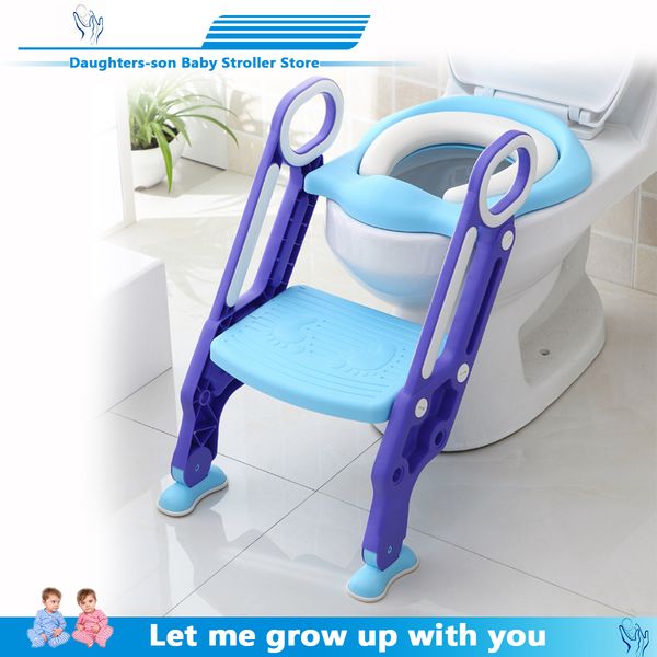 

baby toilet seat with adjustable ladder infant toilet training folding seat new baby potty training seat children's potty