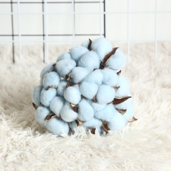 

wedding party naturally dried cotton stems flower artificial fake plants decor