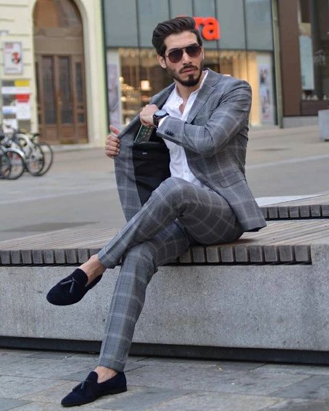 

2019 new arrival mens suits slim fit male business formal wedding tuxedos custom made boy friend suit male 2 pieces, White;black