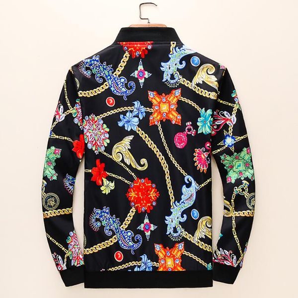 

высокого мужских качеств конструктора куртки зима тавро куртка пальто для мужчин верхней одежды с цветочным орнаментом роскошных мужчинами т, Black;brown