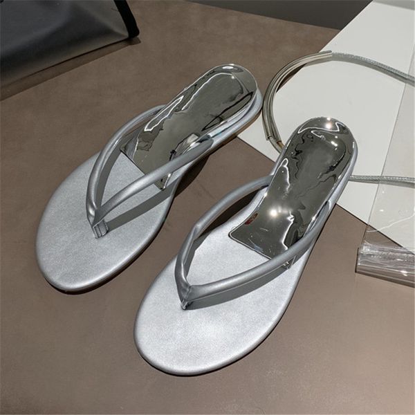 

new design v-neck flip flops cozy soft pu leather open toe outdoor beach slippers women flat wedge heels shoes sandals, Black