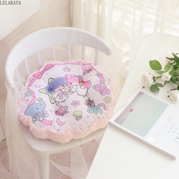

1шт мультфильм sakura pink my melody cinnamoroll пудинг собака маленький твин звезда форма цветка фаршированной подушка плюшевые игрушки