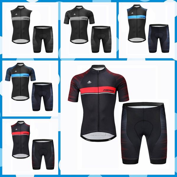 Merida Men Cycling Short Sleeve Jersey Shorts Clothing Bike Bicycle Outdoor wear