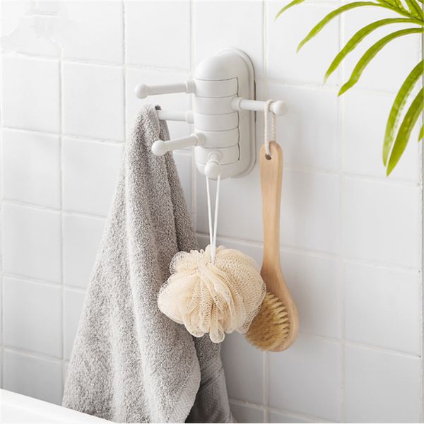 

творческие вращающийся крючок для одежды настенного пятирычажного многофункциональной комнаты для хранения hook бытовой хранении расходных м